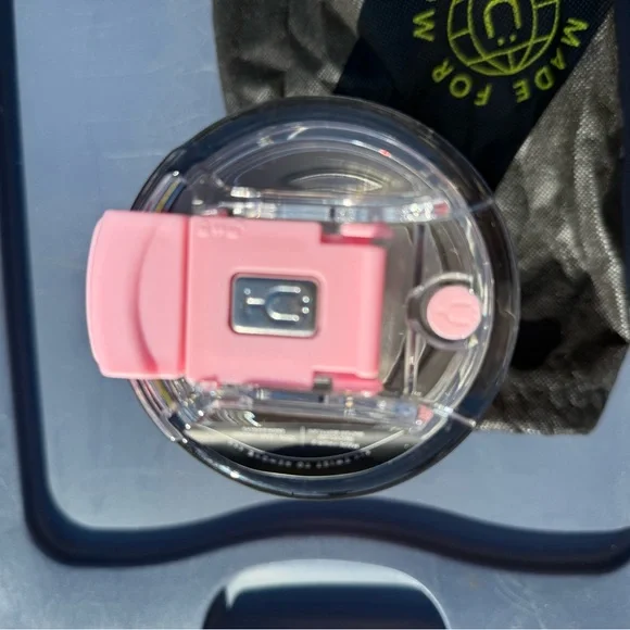 BrüMate Pink and Orange Tumbler - Picture 2 of 5